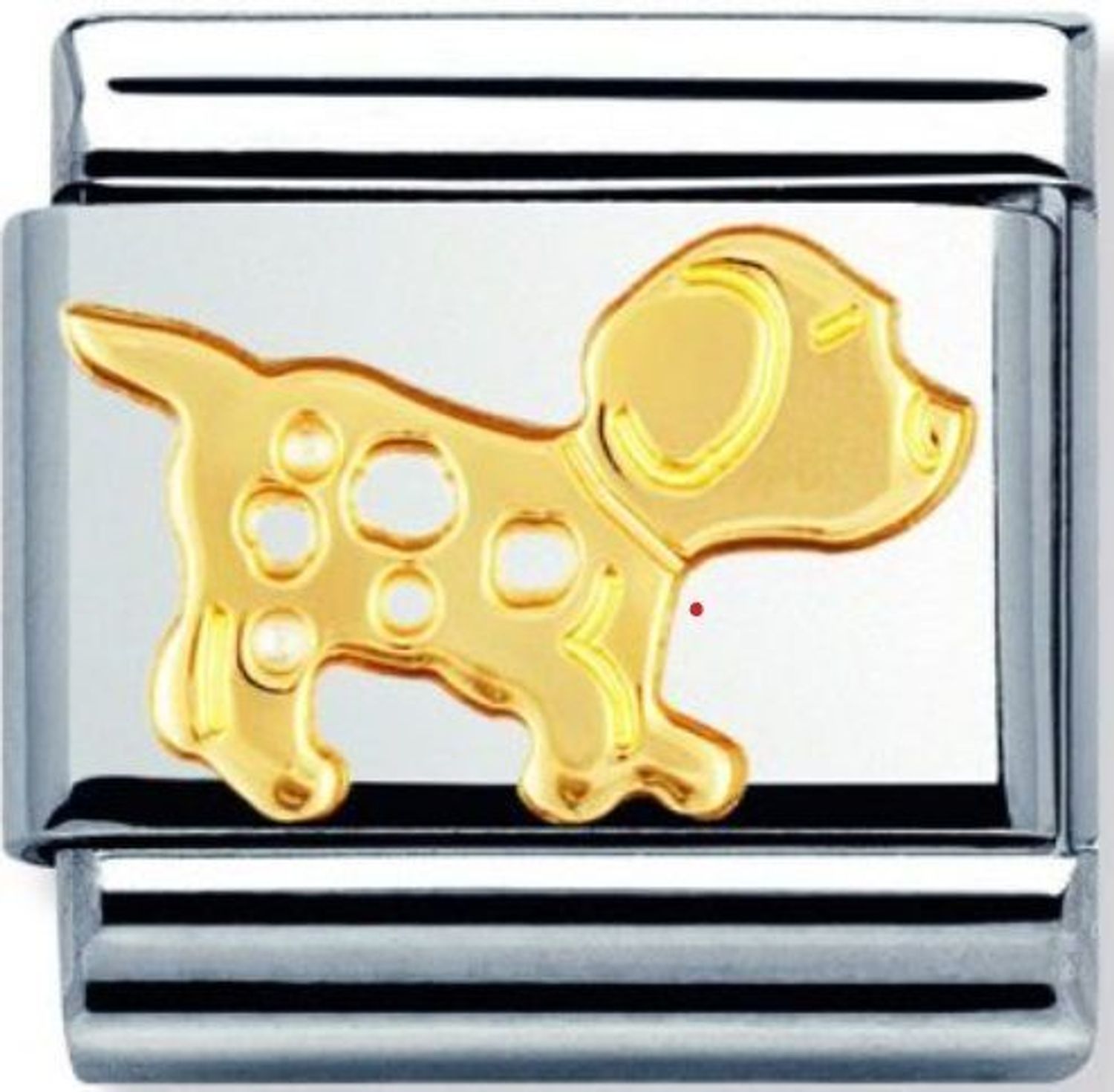 Nomination Link 18K zawieszka złoto 'Pies' 030112 23.jpg